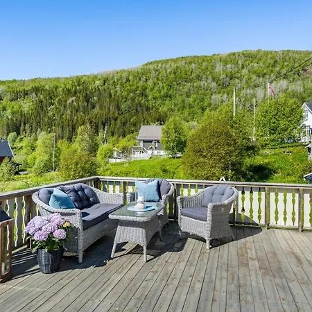 Serene Countryside With Fjord Views And Blooming Gardens Bodö