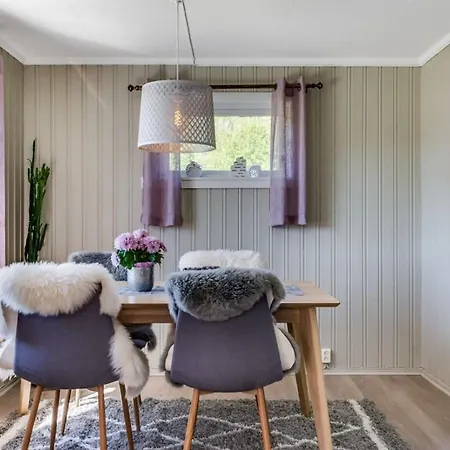 Serene Countryside With Fjord Views And Blooming Gardens Bodo