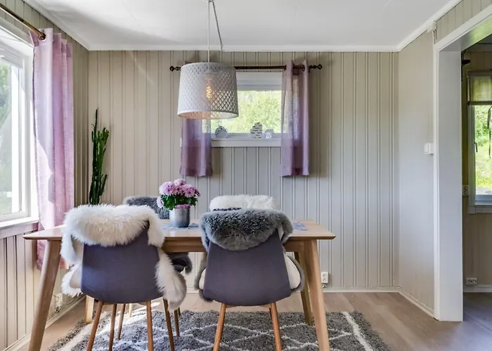 Serene Countryside With Fjord Views And Blooming Gardens Bodö