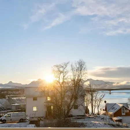 Serene Countryside With Fjord Views And Blooming Gardens Bodø